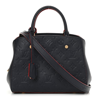 Louis Vuitton Empreinte Montaigne BB Marine Rouge 1 of 11