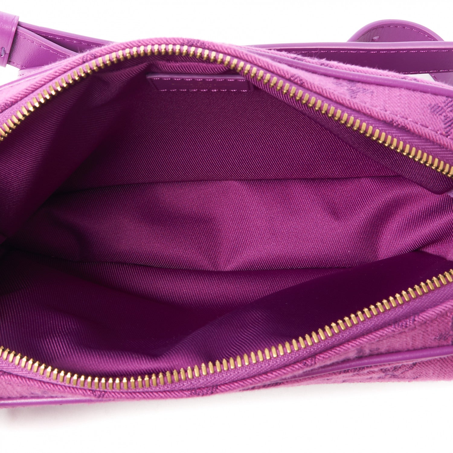 Louis Vuitton Denim Monogram Outdoor Bumbag Purple 6 of 7