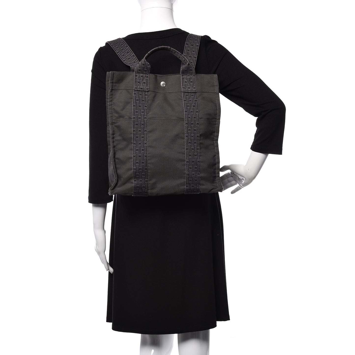 Canvas Herline Backpack Grey