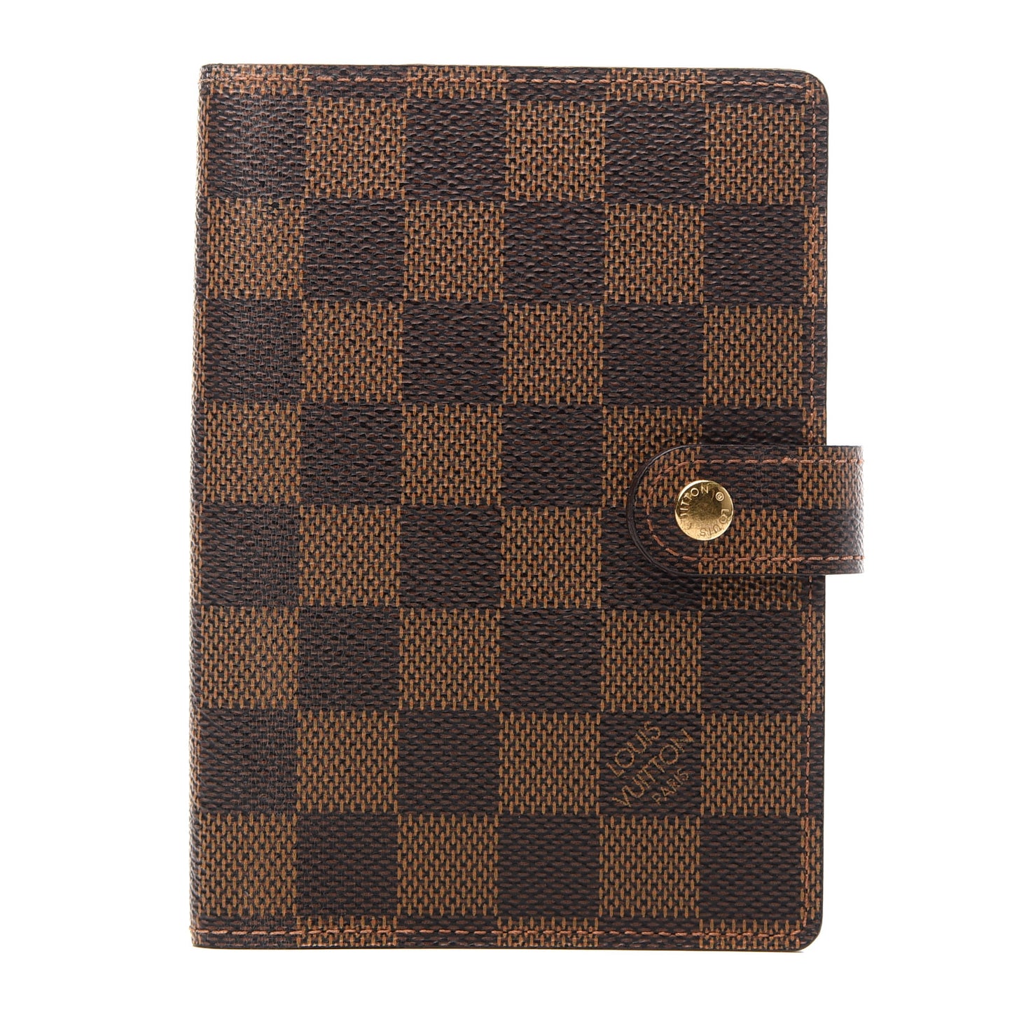 Damier Ebene Small Ring Agenda Cover