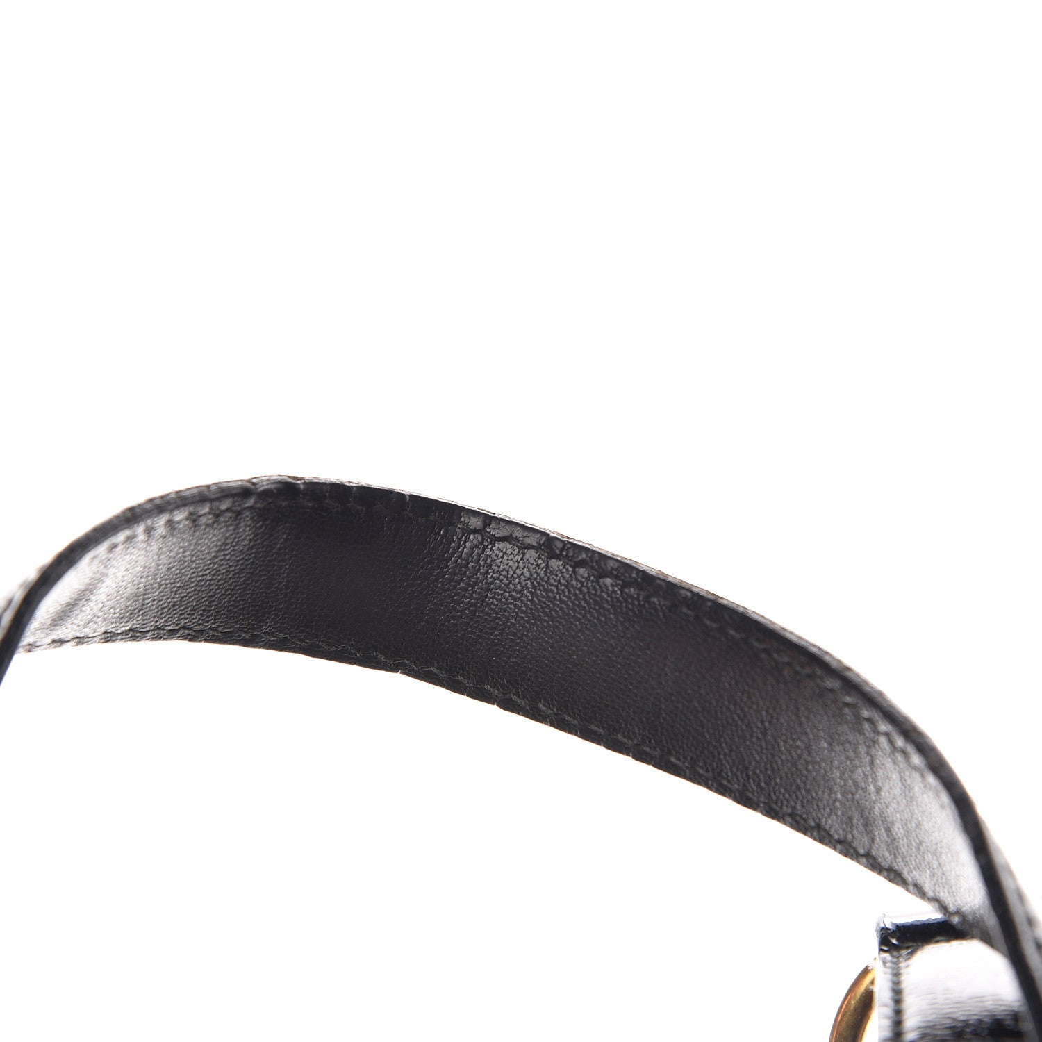 Saint Laurent Patent Calfskin Large Muse Black 13 of 17