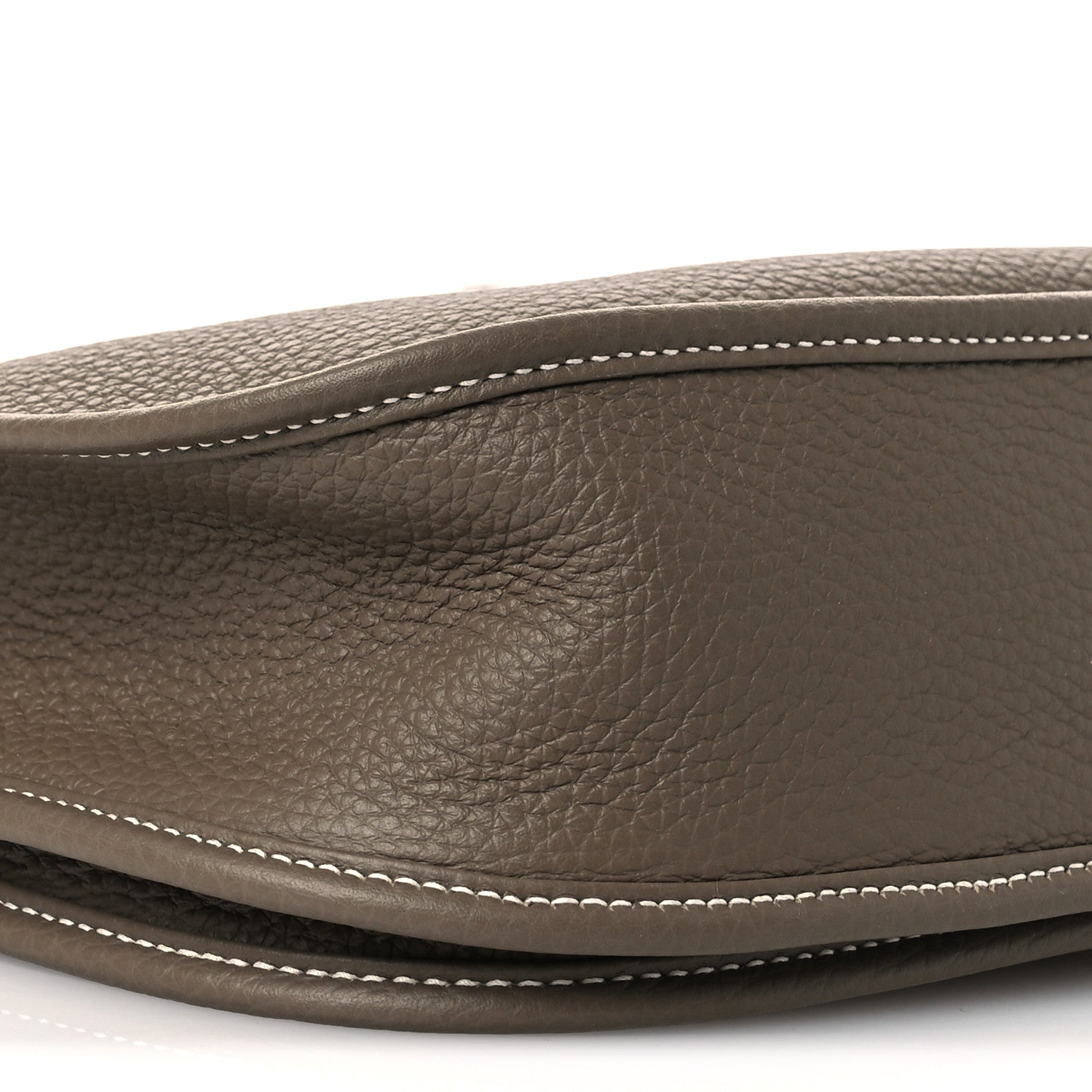 Hermes Taurillon Clemence Evelyne III PM Etoupe 9 of 10