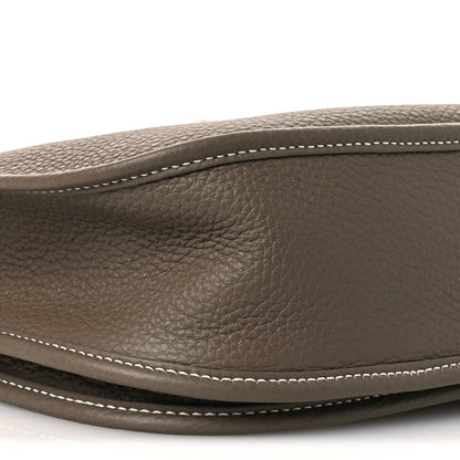 Hermes Taurillon Clemence Evelyne III PM Etoupe 9 of 10