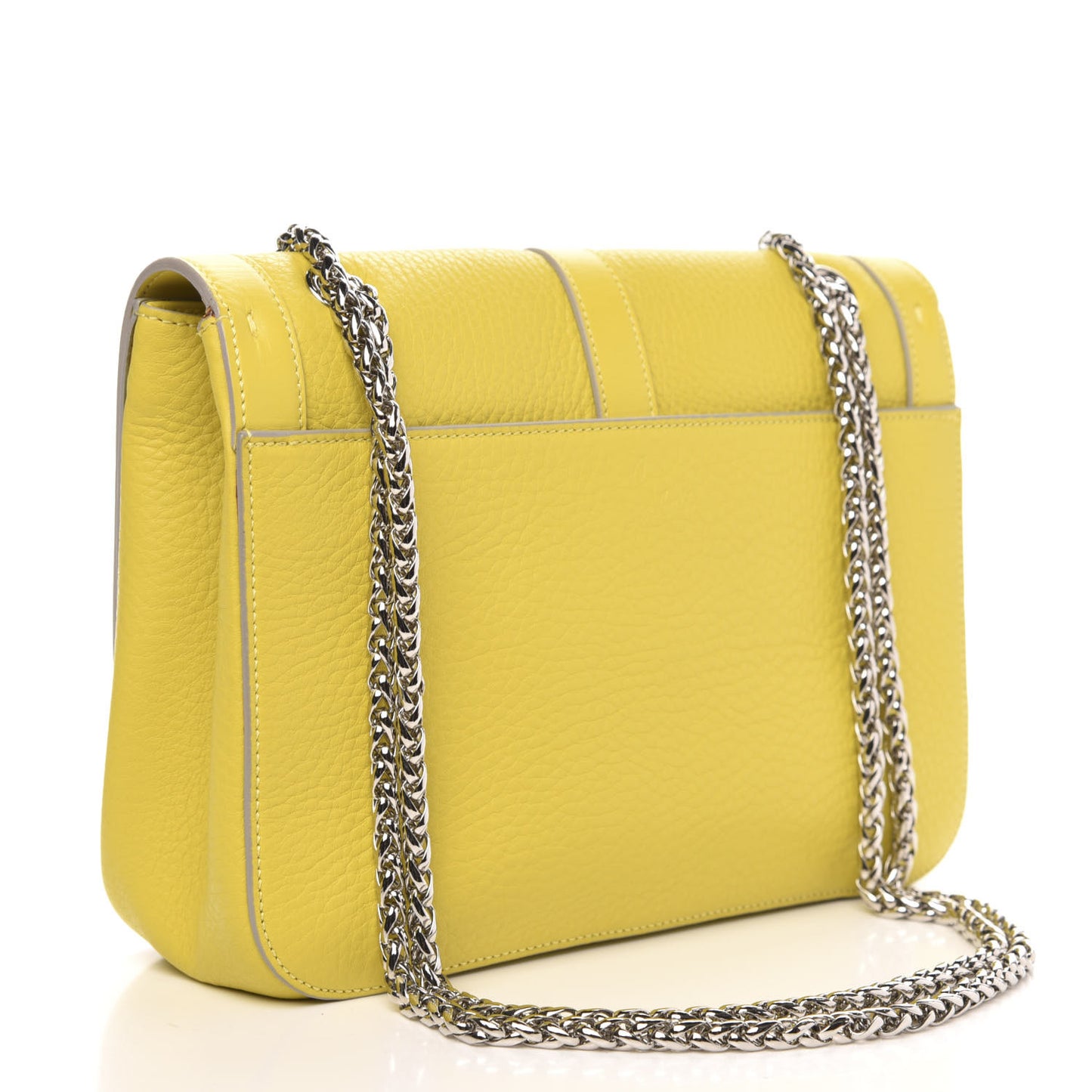 Calfskin Small Sweet Charity Shoulder Bag Mimosa