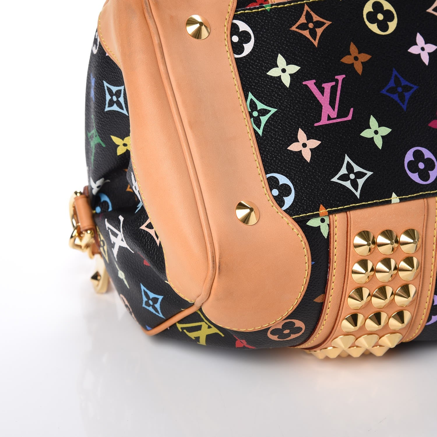 Louis Vuitton Monogram Multicolor Courtney GM Black 11 of 14