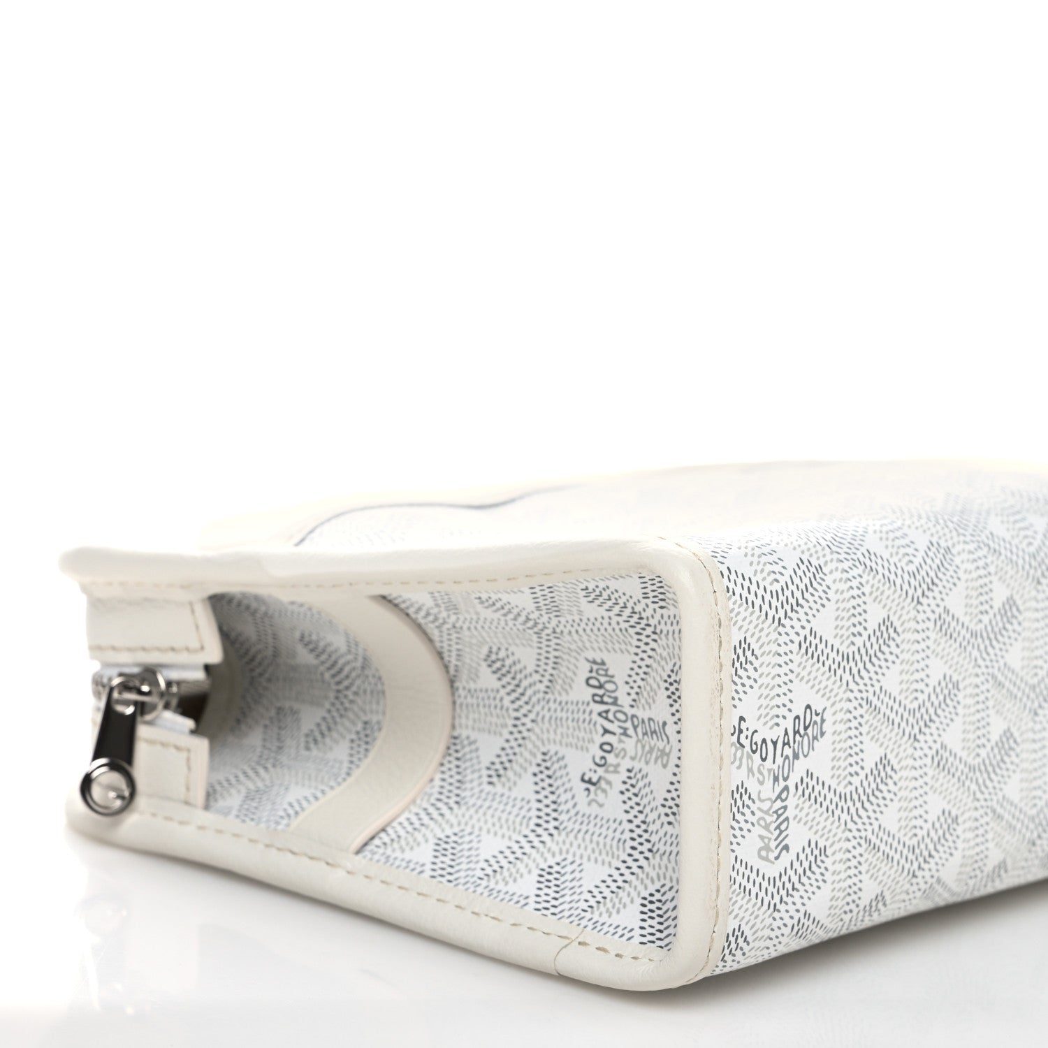 Goyard Goyardine Jouvence Toiletry Pouch White 7 of 8
