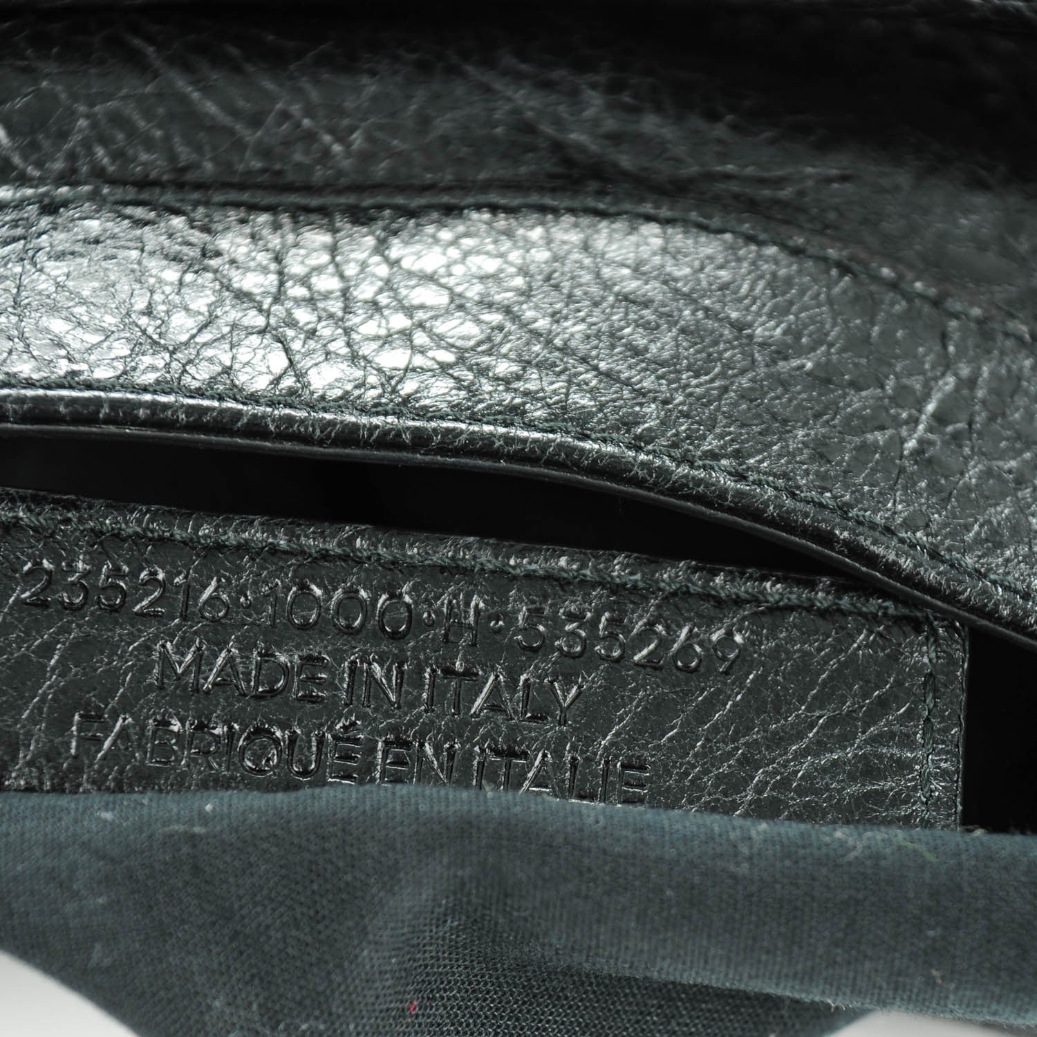 Balenciaga Agneau Classic Hardware Velo Black 8 of 8