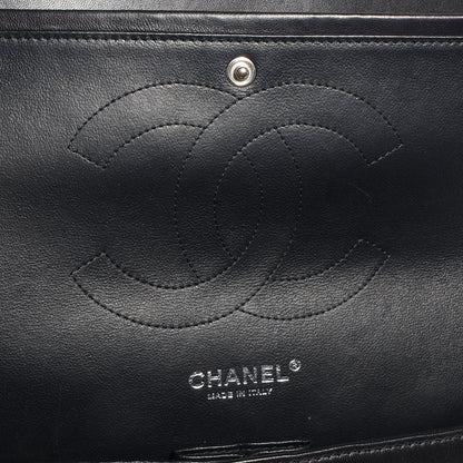 Chanel Lambskin Quilted Jumbo Double Flap So Black 7 of 9