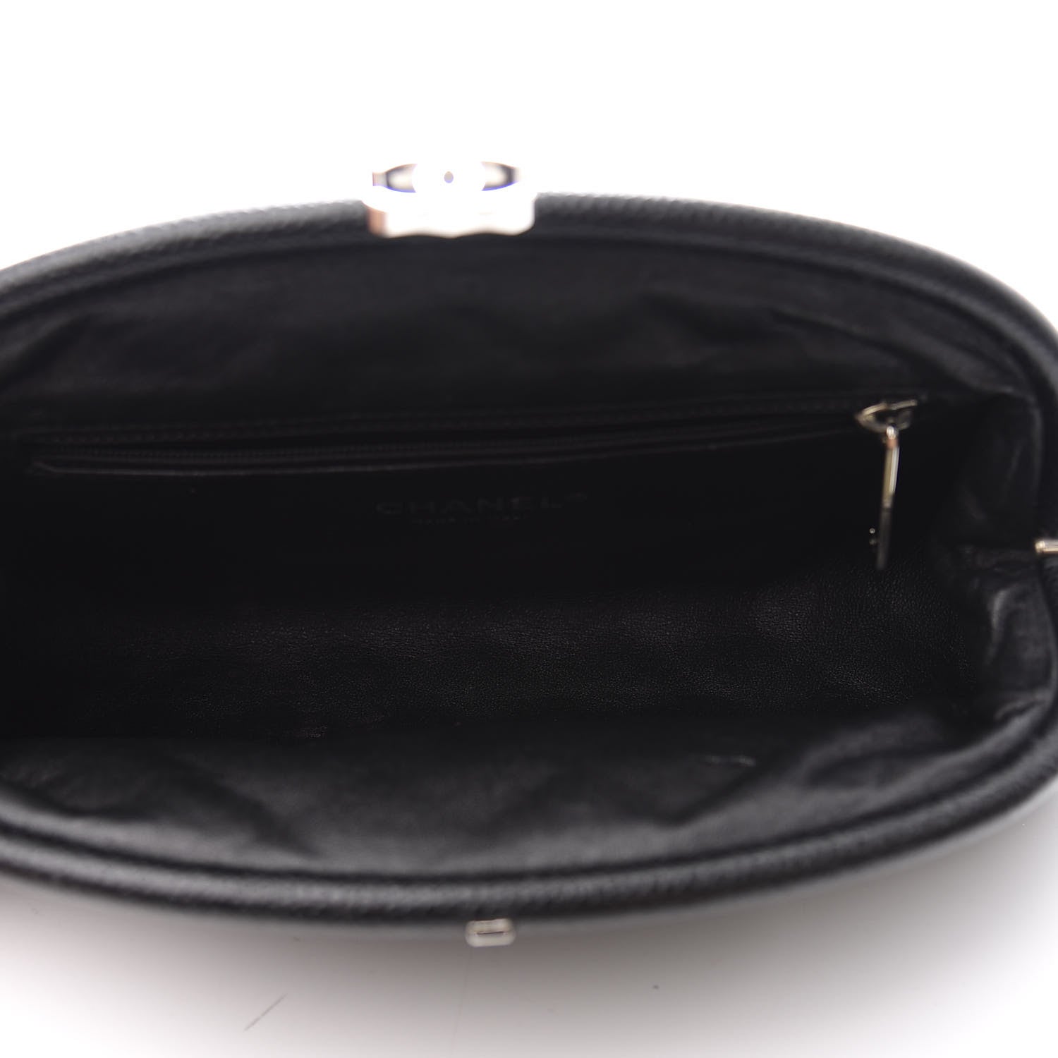 Chanel Caviar Quilted Timeless Clutch Black 4 of 9
