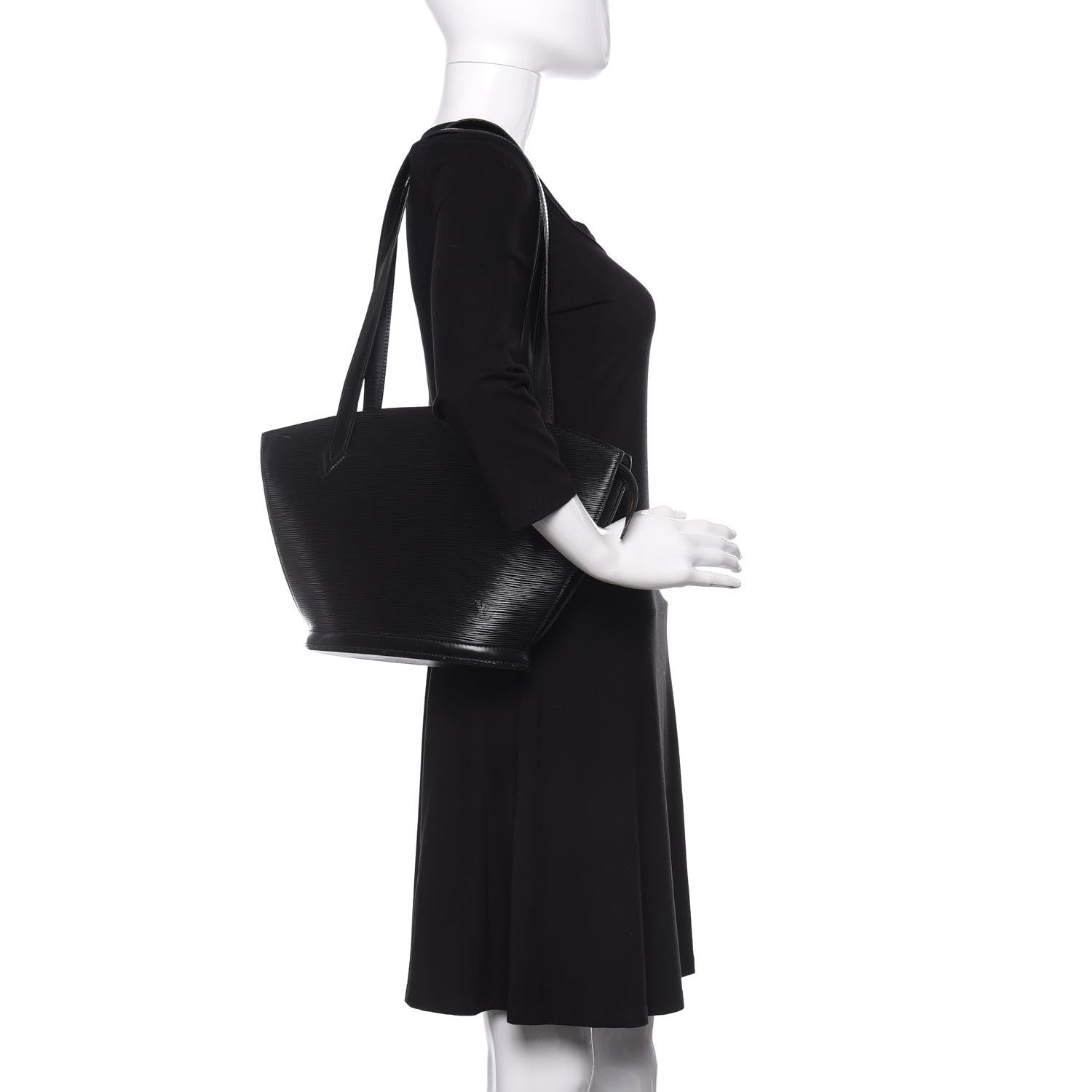 Louis Vuitton Epi Saint Jacques PM Long Straps Black 2 of 10
