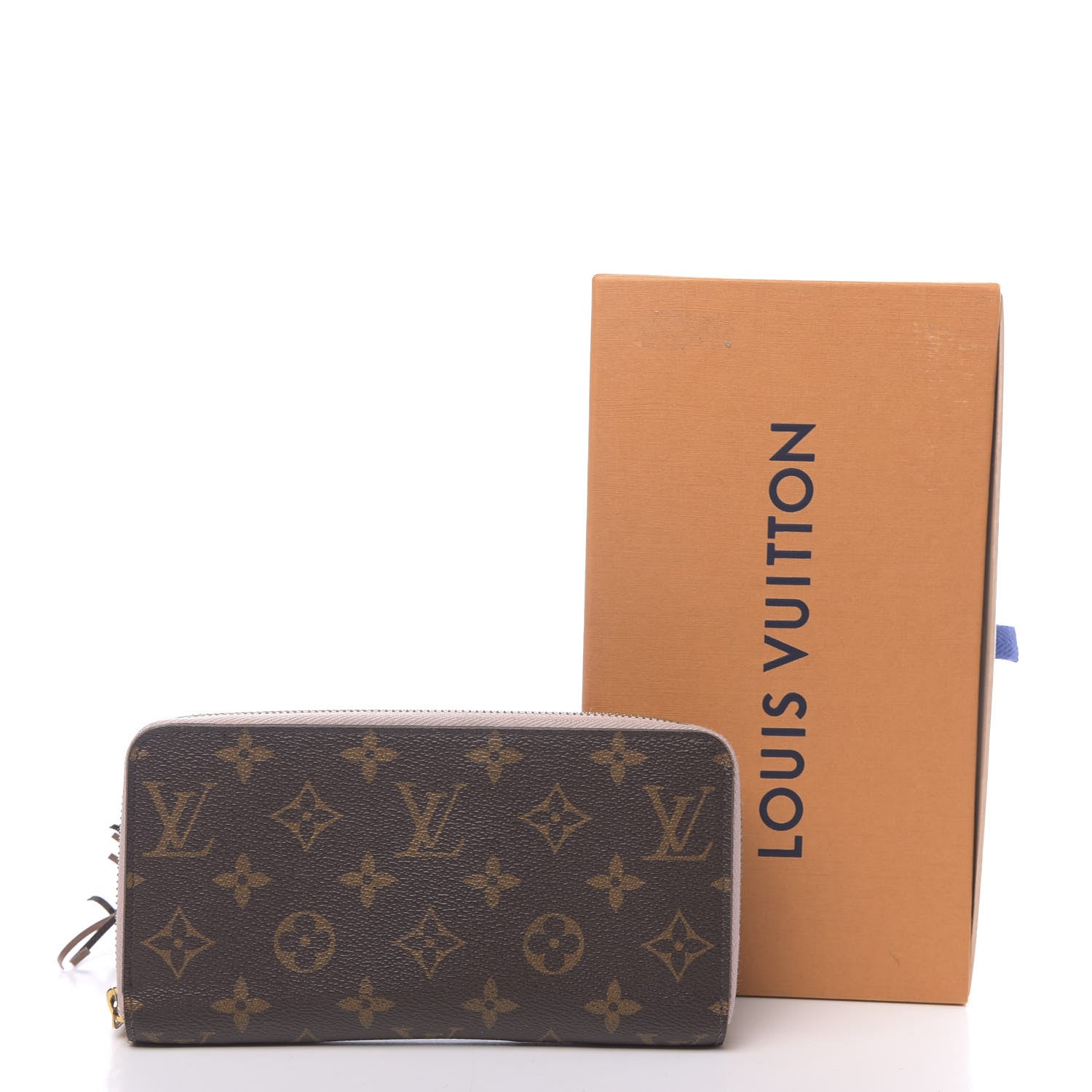 Louis Vuitton Monogram Pompon Zippy Wallet Rose Ballerine 9 of 9