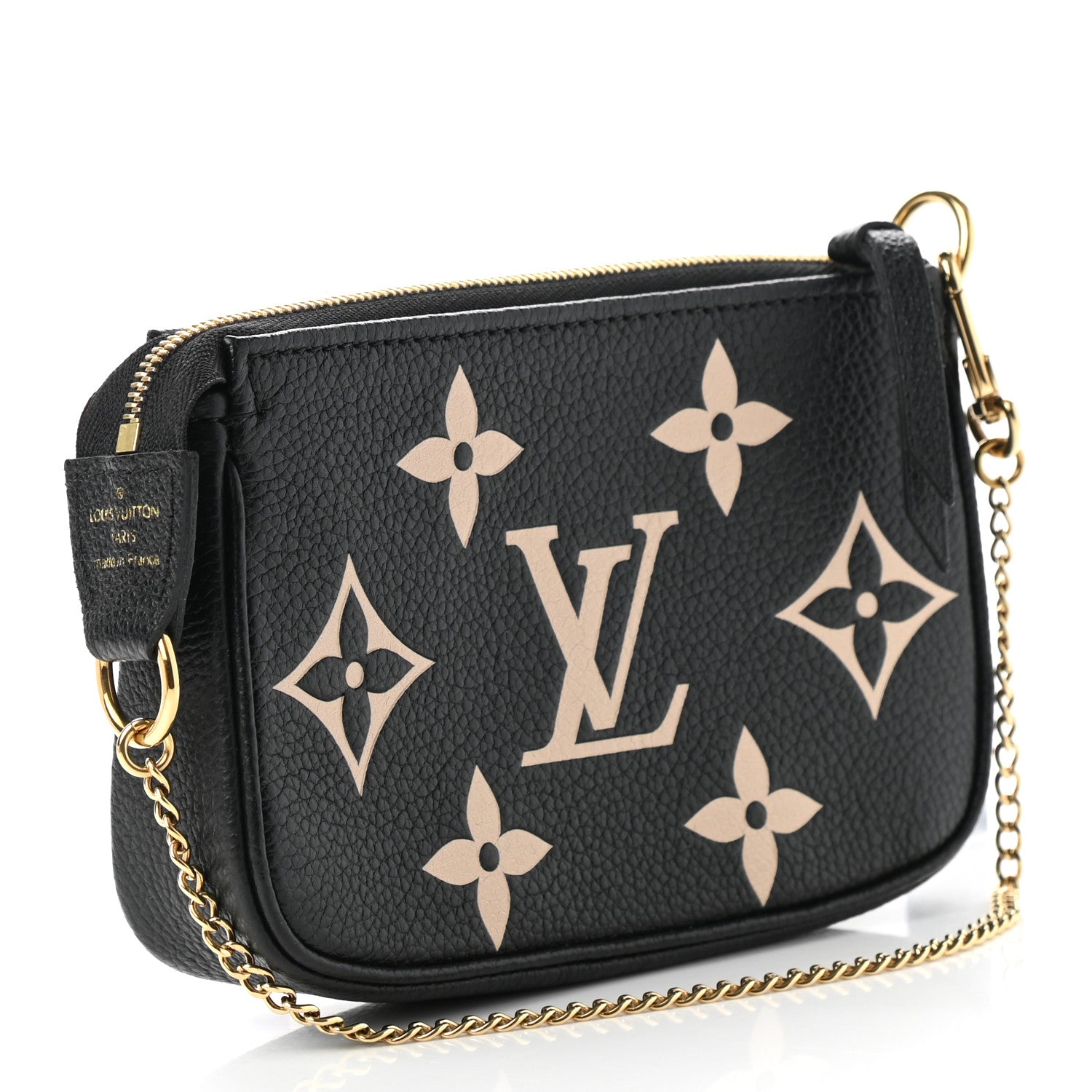 Louis Vuitton Empreinte Monogram Giant Mini Pochette Accessories Black 3 of 7