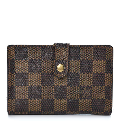 Louis Vuitton Damier Ebene French Purse Wallet 1 of 12