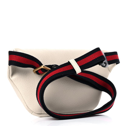 Gucci Grained Calfskin Small Logo Belt Bag White 3 of 10