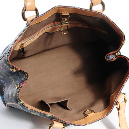 Louis Vuitton Monogram Multicolor Aurelia MM Black 5 of 7