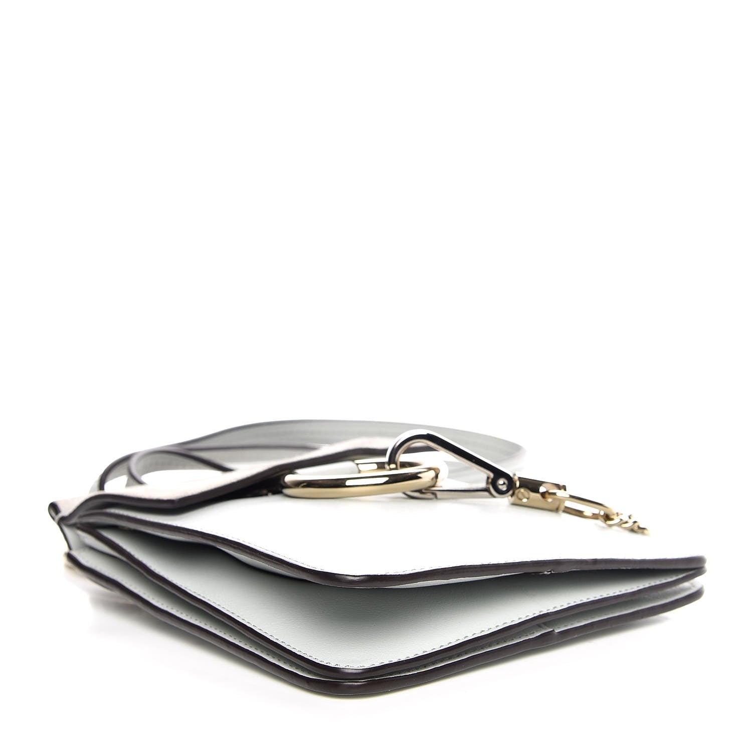 Chloe Suede Calfskin Mini Faye Bracelet Bag Airy Grey 4 of 9