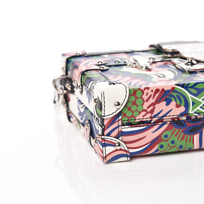 Louis Vuitton Epi Floral Petite Malle Rose Poudre Creme 8 of 10