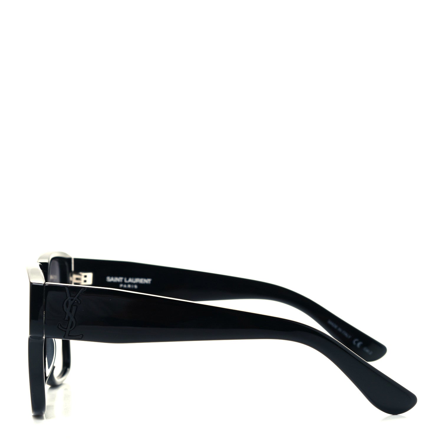Saint Laurent Square SL M9 Sunglasses Black 3 of 8