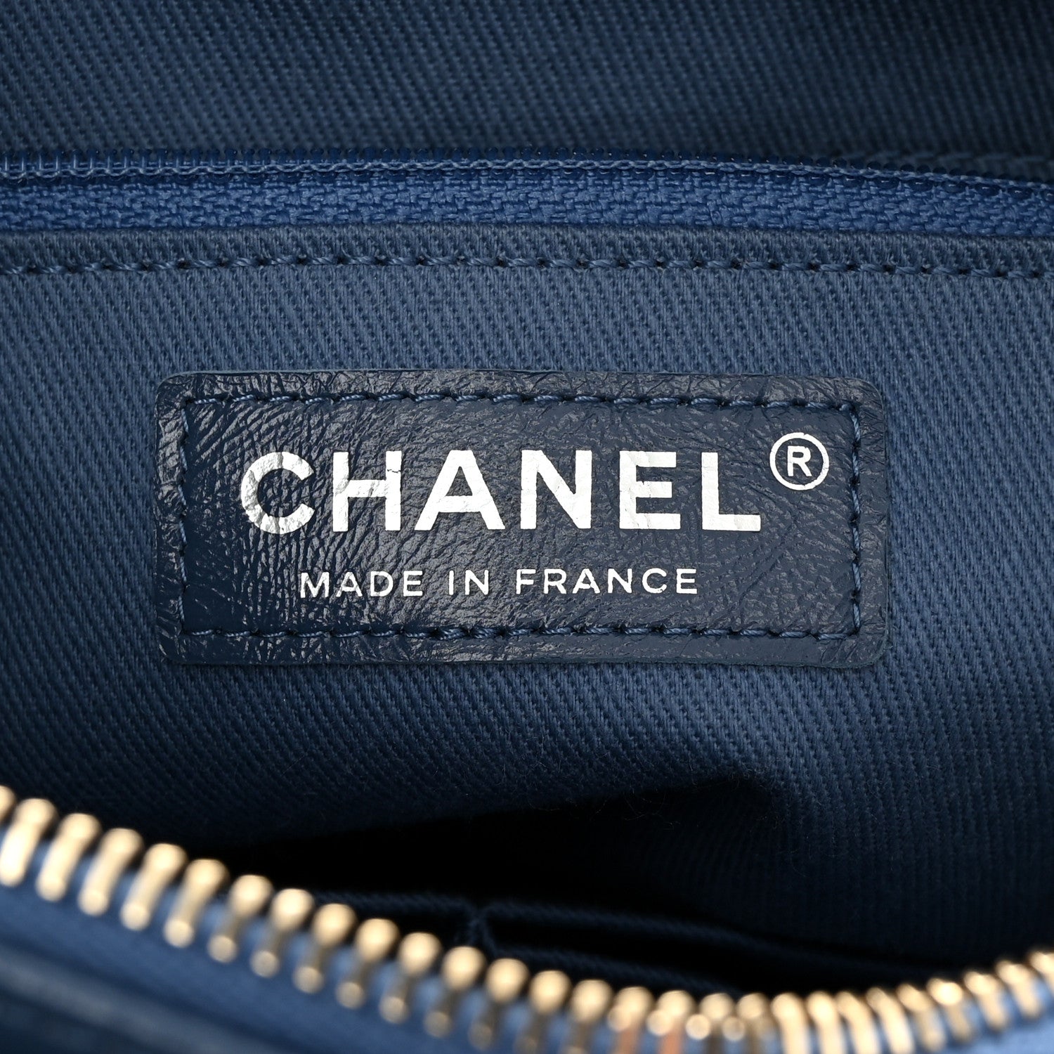 Chanel Denim Calfskin Medium Gabrielle Hobo Blue 5 of 10