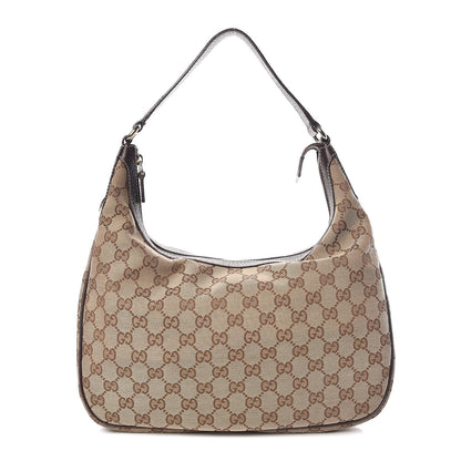 Gucci Monogram Medium Charmy Hobo Dark Brown 1 of 18