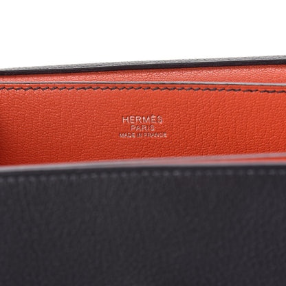 Hermes Taurillon Novillo Opli 24 Bleu Indigo Poppy 6 of 11