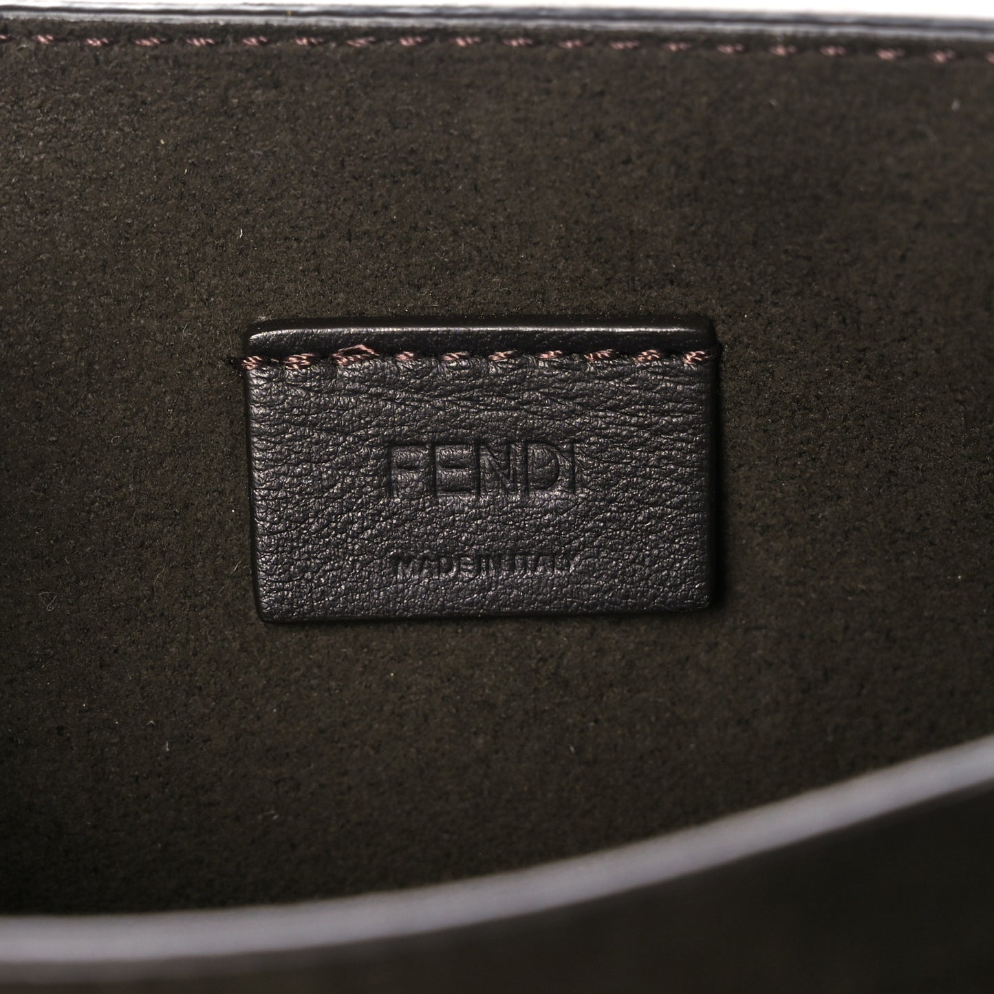 Vitello King Crystal Fab Crossbody Bag Cuoio