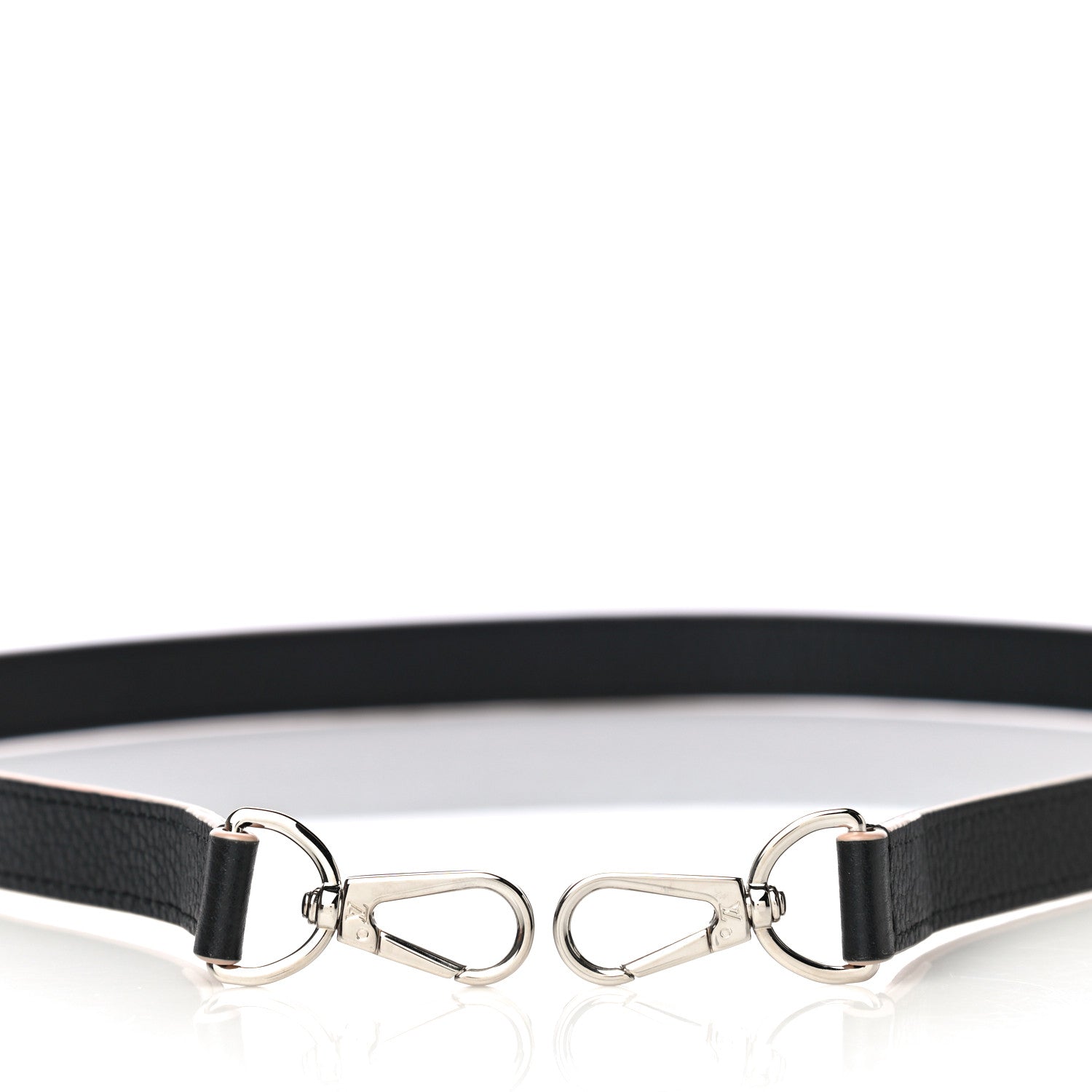 Louis Vuitton Calfskin Capucines BB Shoulder Strap Black Petale 4 of 6