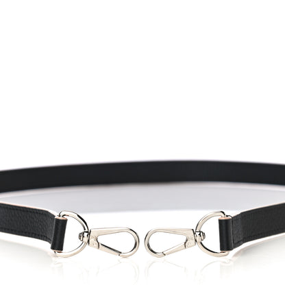 Louis Vuitton Calfskin Capucines BB Shoulder Strap Black Petale 4 of 6