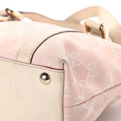 Gucci Monogram Small Abbey Tote Pink 10 of 19