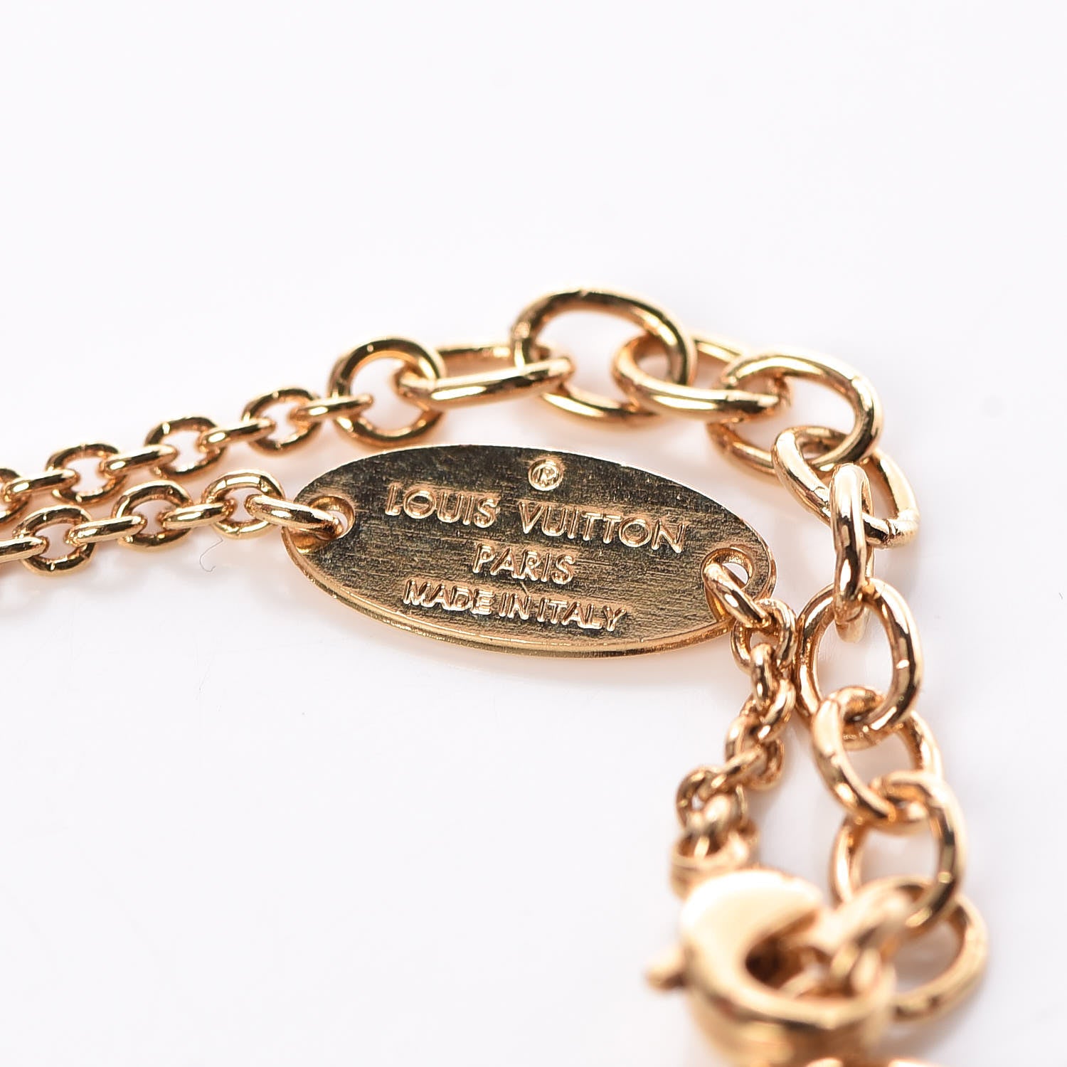 Louis Vuitton LV And Me Letter M Bracelet Gold 4 of 6