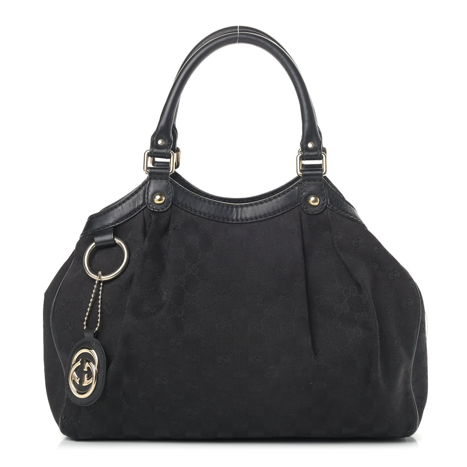 Gucci Monogram Medium Sukey Black 1 of 18