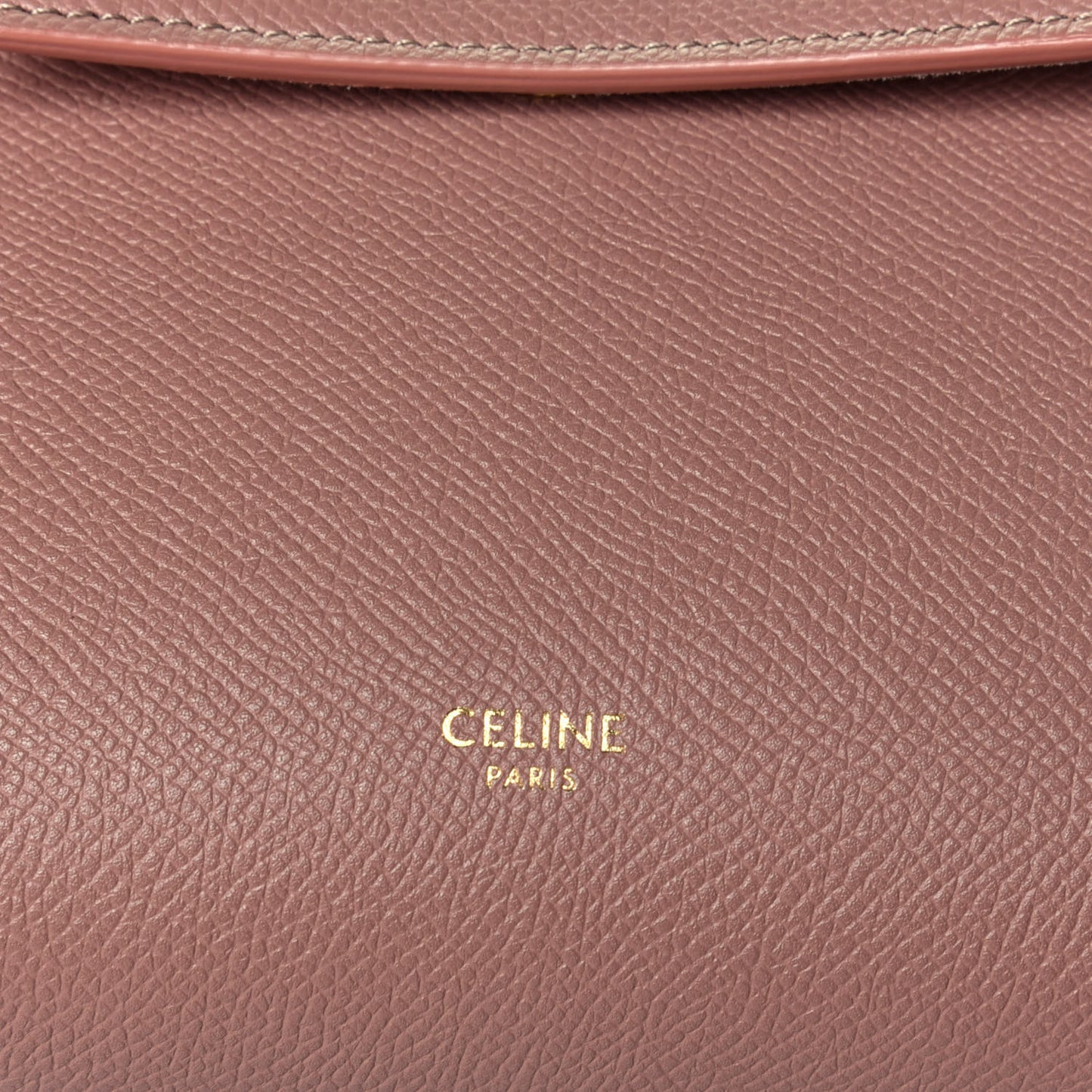 Grained Calfskin Nano Belt Bag Antique Rose