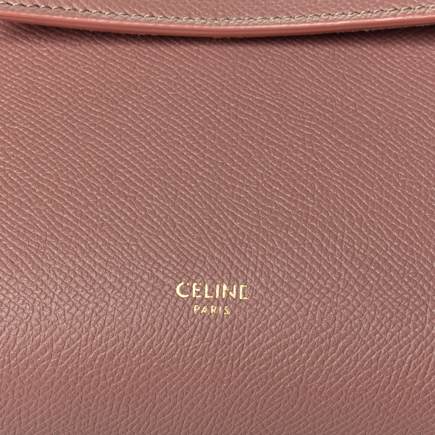 Celine Grained Calfskin Nano Belt Bag Antique Rose 7 of 10
