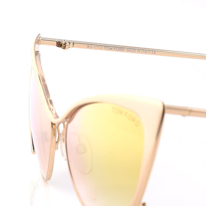 Tom Ford Nastasya Cat Eye Sunglasses TF304 Rose Gold 6 of 10