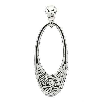 John Hardy Sterling Silver Kali Pebble Pendant 2 of 3