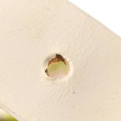 Fendi Canvas Beaded Baguette White Multicolor 11 of 17