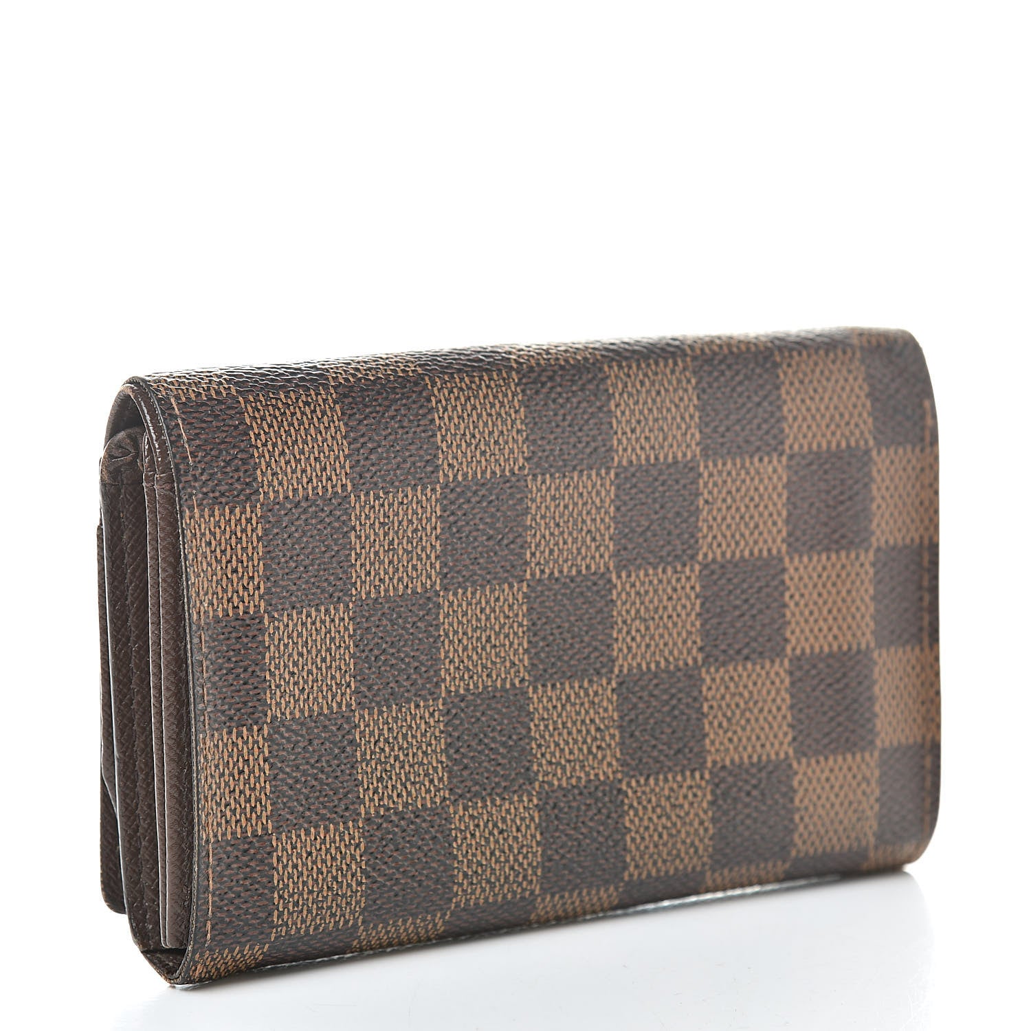 Louis Vuitton Damier Ebene Porte-Monnaie Tresor Wallet 3 of 11