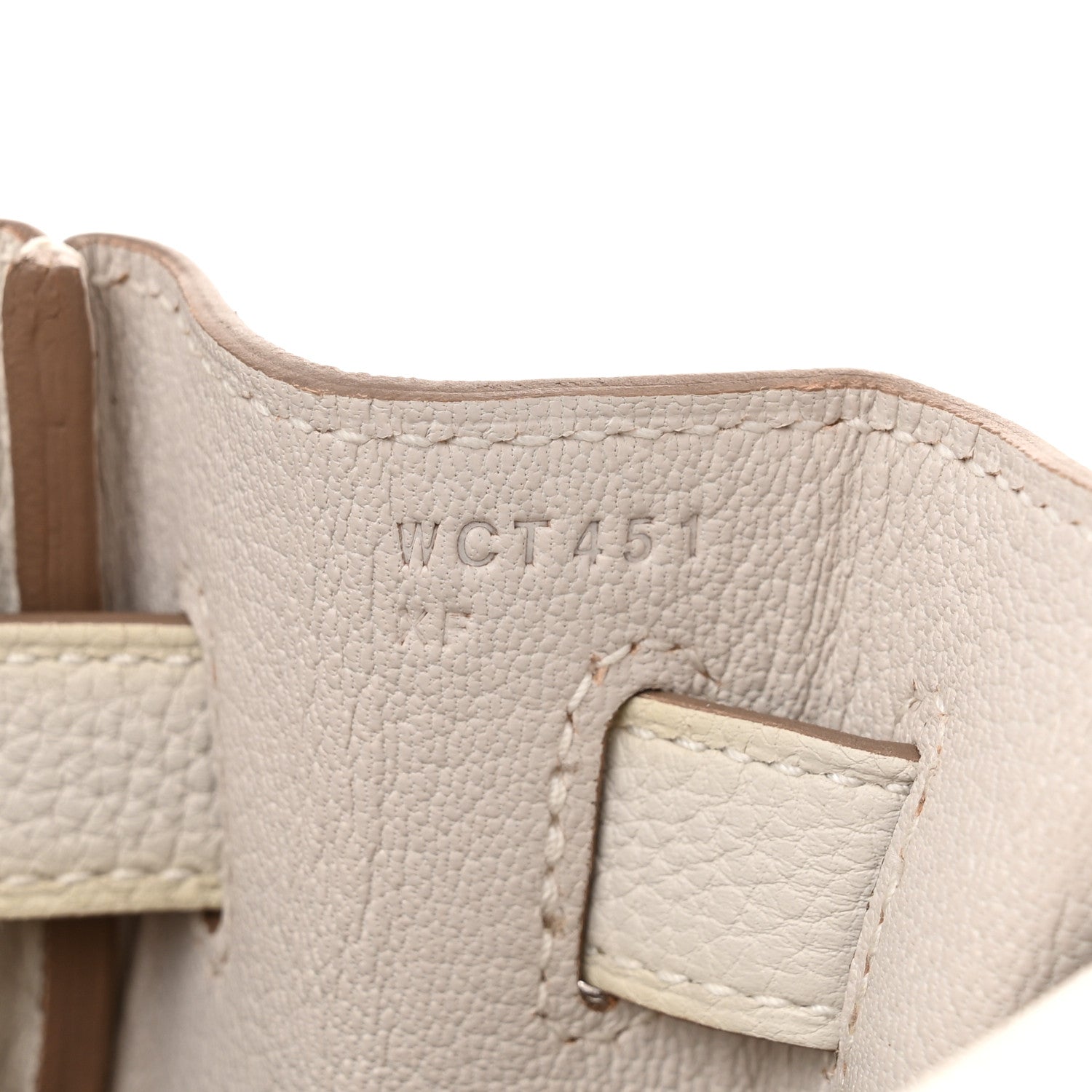 Hermes Togo Kelly Retourne 32 Gris Pale 7 of 11