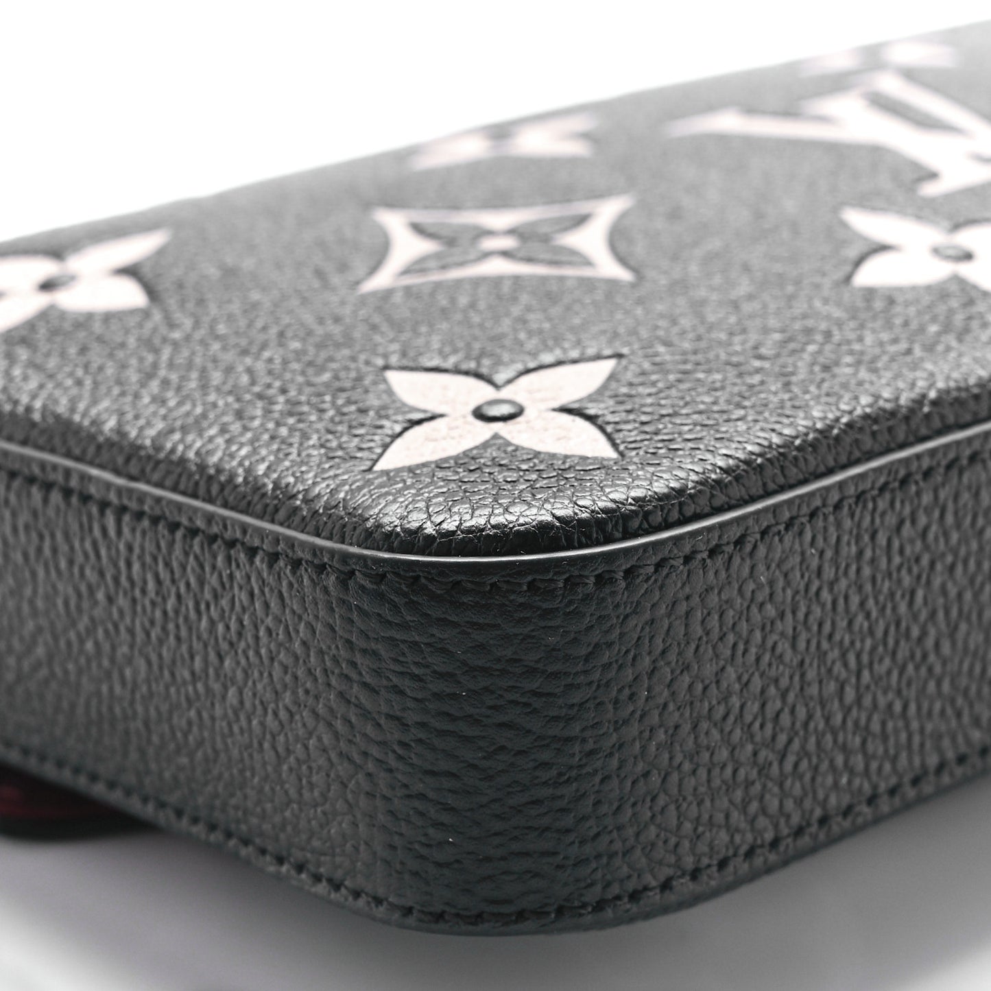 Empreinte Monogram Giant Felicie Pochette Black Beige
