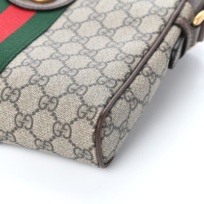 Gucci GG Supreme Monogram Web Small Ophidia Messenger Bag Brown 9 of 9