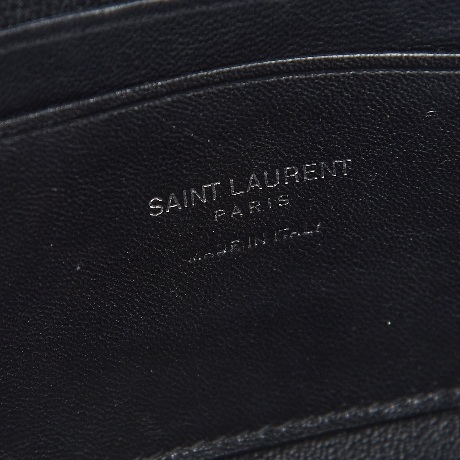 Saint Laurent Grain De Poudre Matelasse Monogram Mini Lou Camera Bag Black 6 of 8