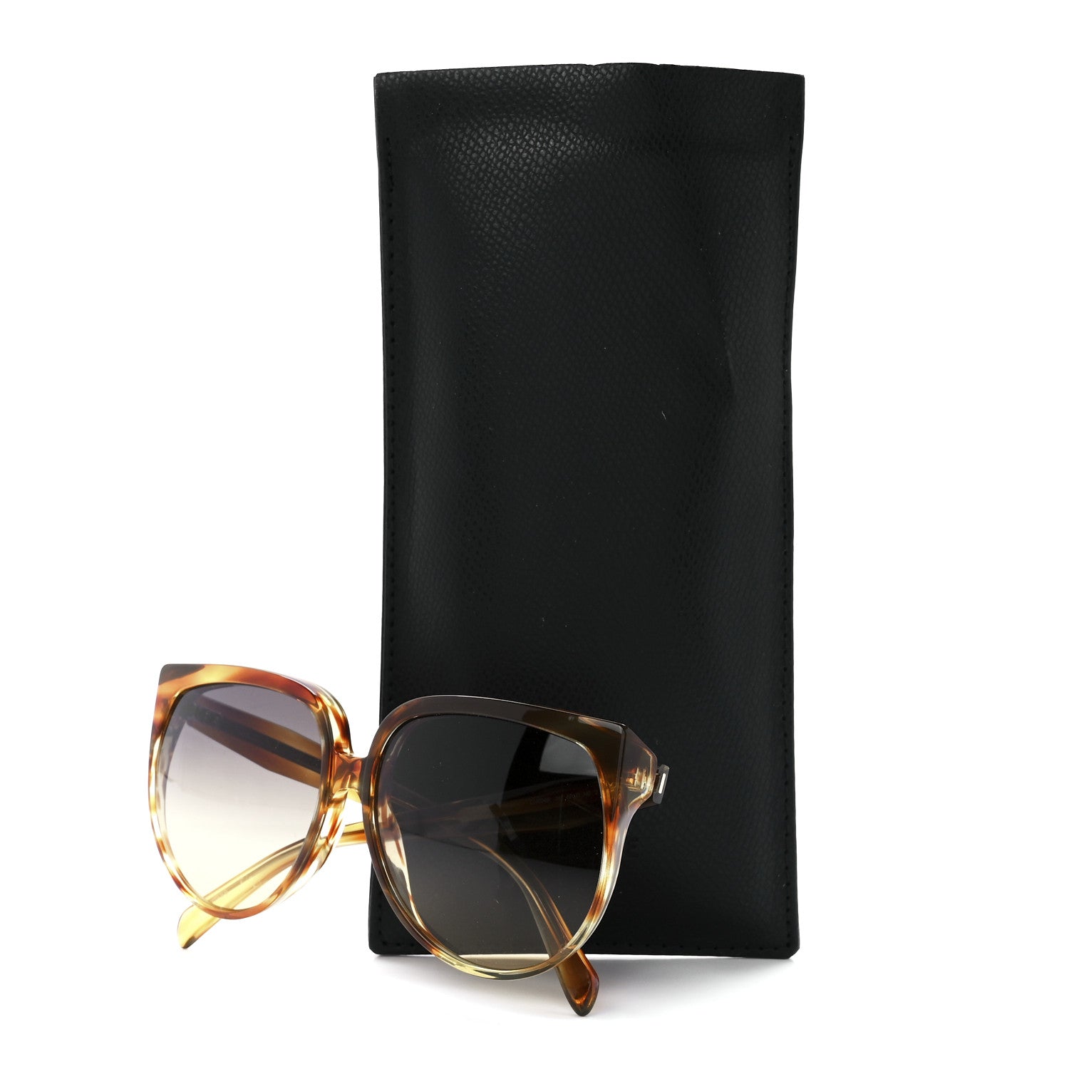 Celine Acetate Oversized Sunglasses CL400481 Havana Brown 7 of 7
