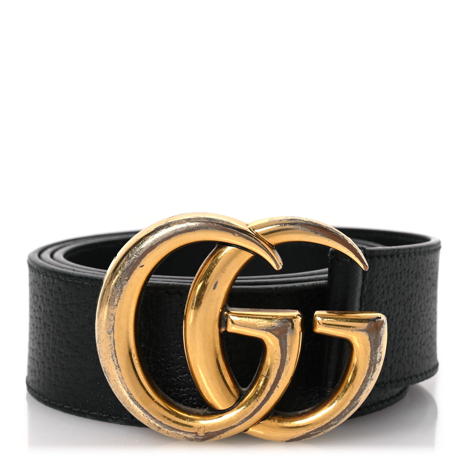 Gucci Calfskin Double G Belt 90 36 Black 1 of 10