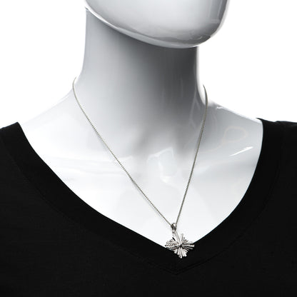 David Yurman Sterling Silver Diamond Angelika Maltese Pendant Necklace 2 of 4