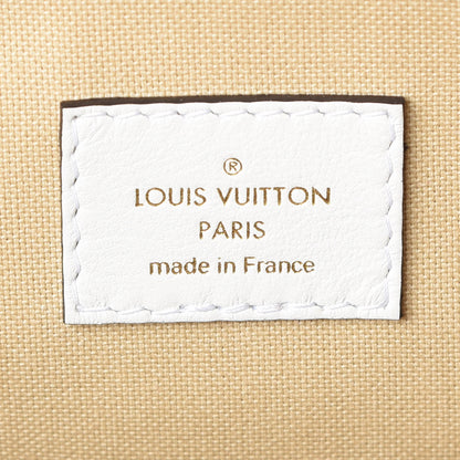 Louis Vuitton Monogram Giant Keepall Bandouliere 50 Kaki Beige 8 of 10