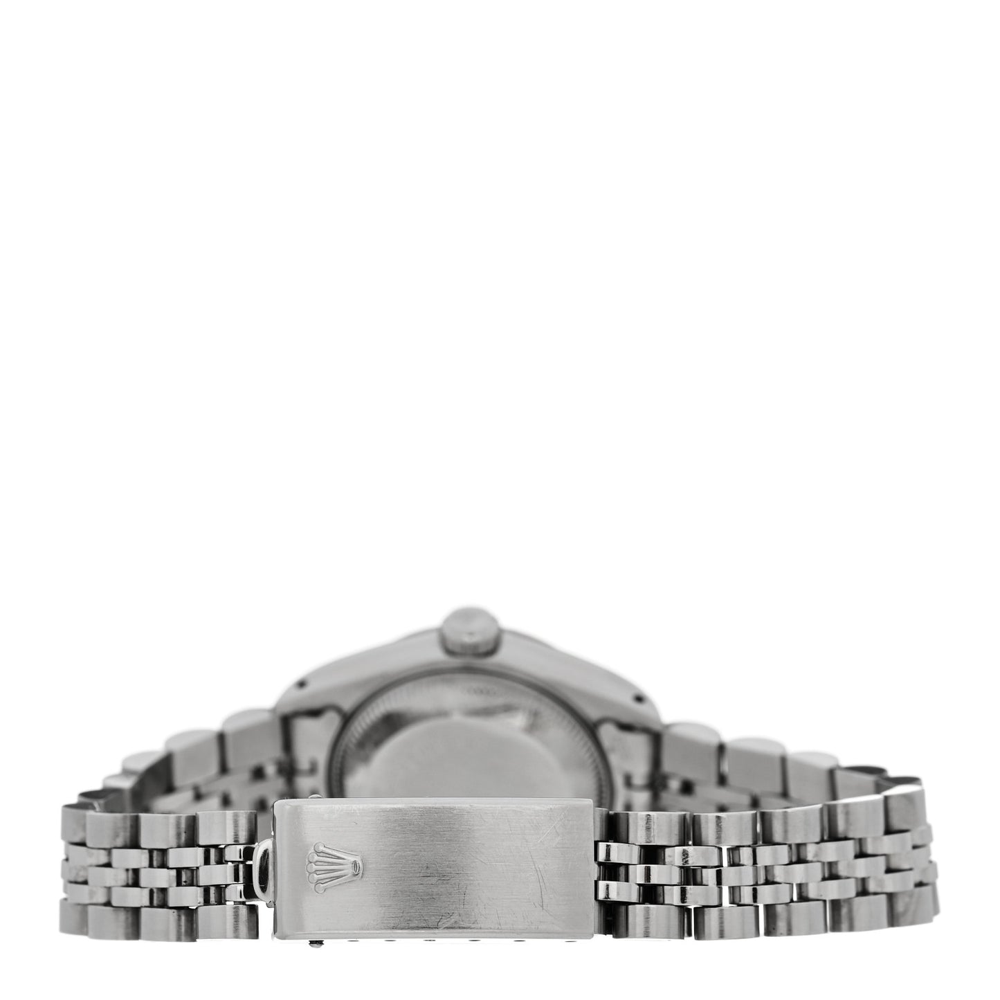 Stainless Steel 18K White Gold Diamond 26mm Oyster Perpetual Datejust Watch Silver 69174
