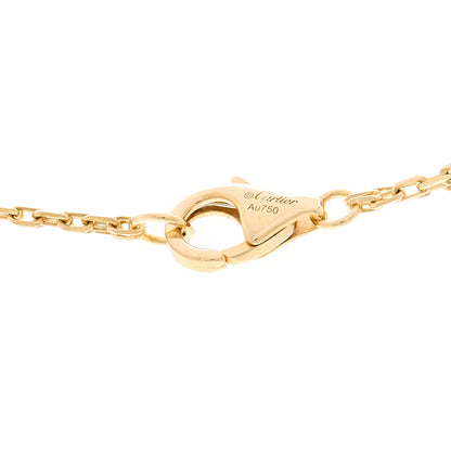 Cartier 18K Yellow Gold 2 Diamond LOVE Necklace 4 of 5