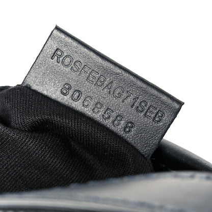 Burberry Coated Canvas Calfskin Check Muswell Bag Charcoal 8 of 11