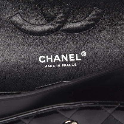 Chanel Patent Quilted Medium Double Flap Black 6 of 13
