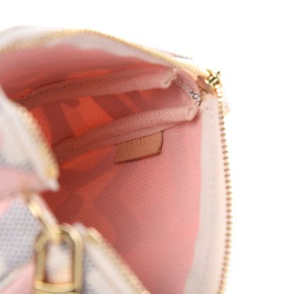 Louis Vuitton Damier Azur Tahitienne Mini Pochette Accessories 6 of 7